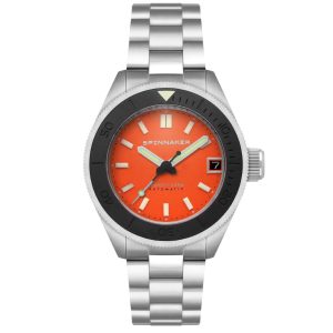 MONTRE SPINNAKER PICCARD AUTOMATIQUE ORANGE