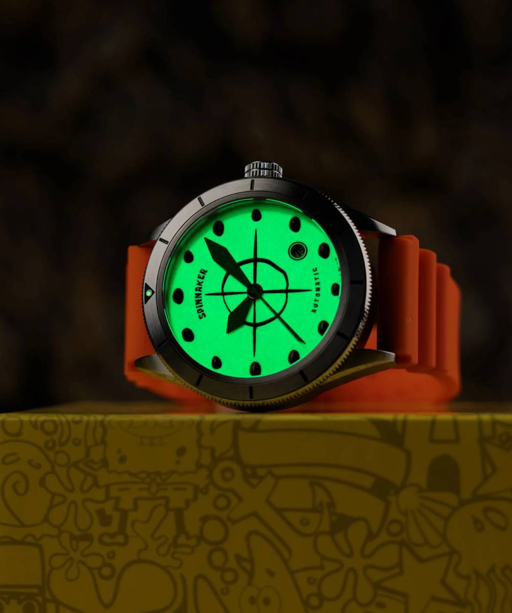 MONTRE SPINNAKER CAHILL EDITION LIMITEE BOB L’EPONGE – Image 5