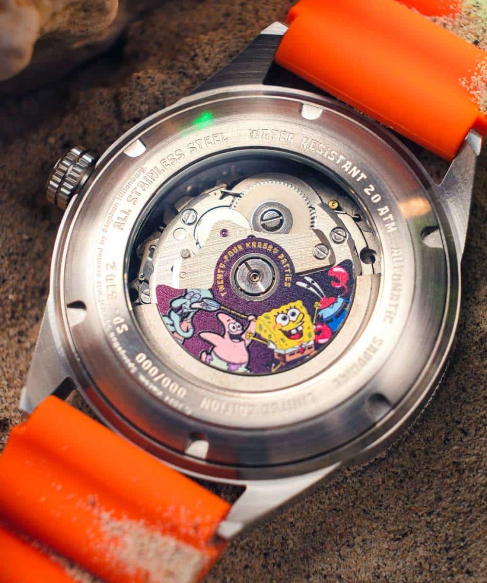 MONTRE SPINNAKER CAHILL EDITION LIMITEE BOB L’EPONGE – Image 8