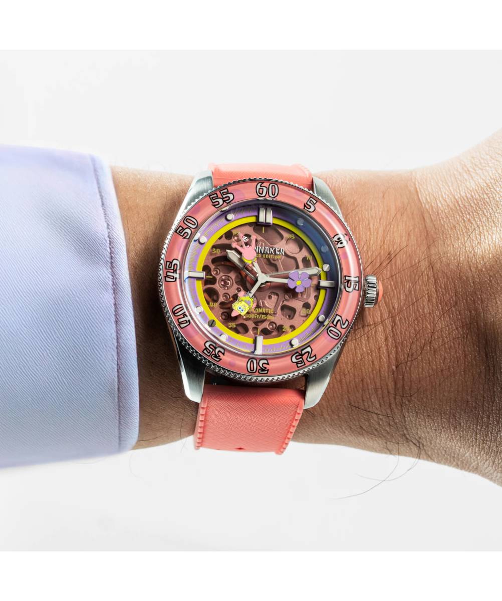 MONTRE SPINNAKER CROFT SQUELETTE EDITION LIMITEE BOB L’EPONGE – Image 5