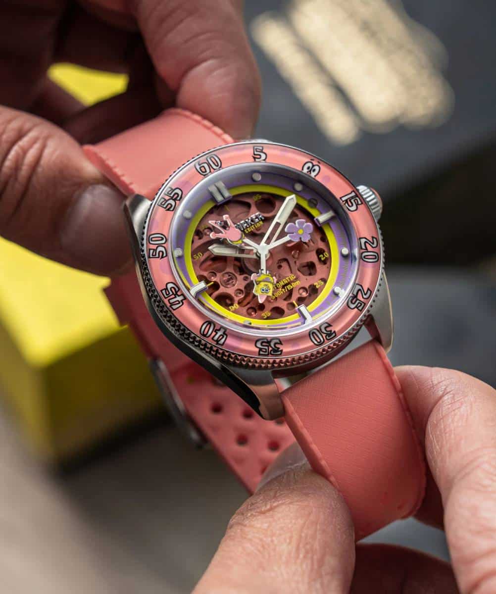 MONTRE SPINNAKER CROFT SQUELETTE EDITION LIMITEE BOB L’EPONGE – Image 4