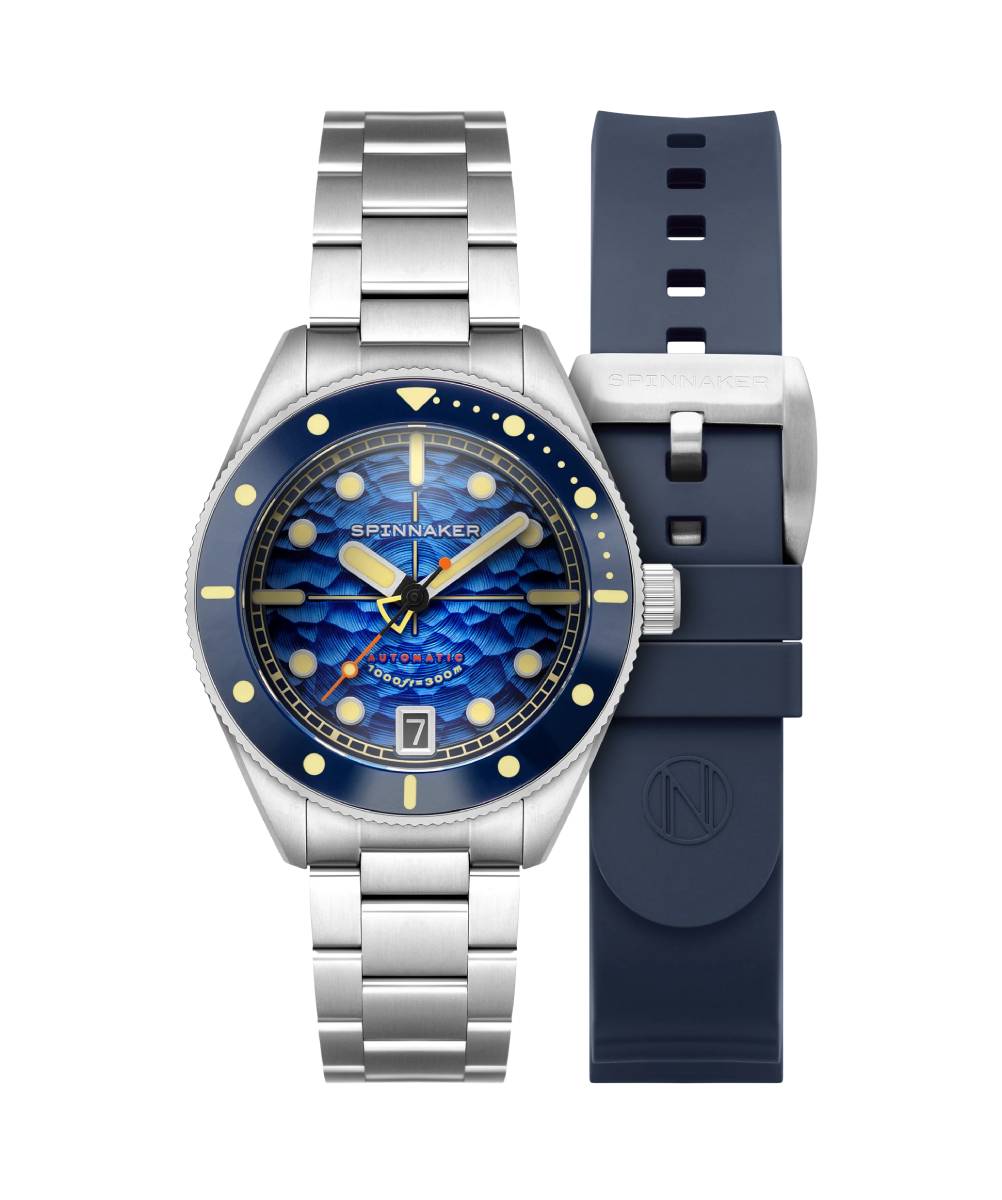 MONTRE SPINNAKER CHALLENGER AUTOMATIQUE BLEU