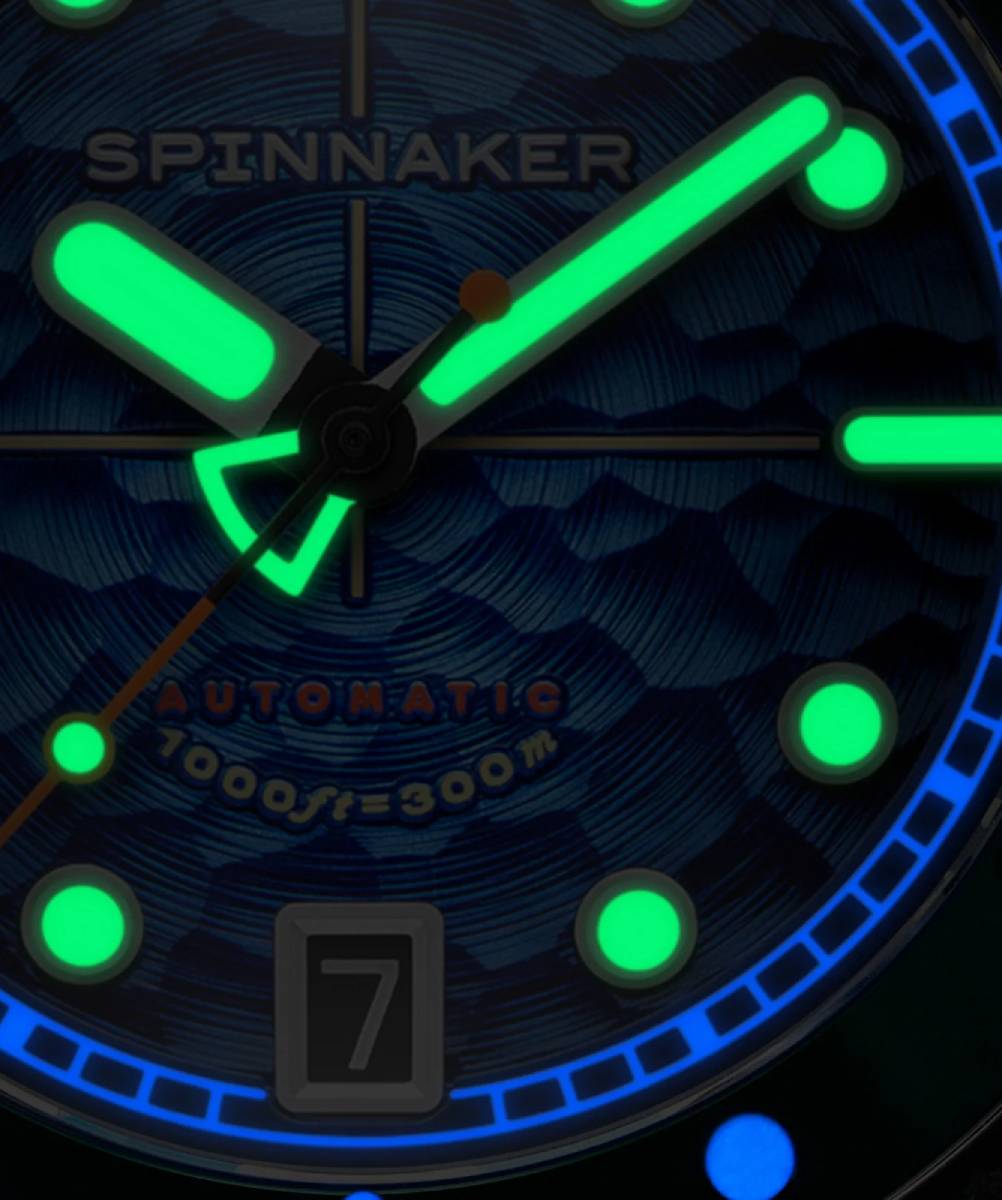 MONTRE SPINNAKER CHALLENGER AUTOMATIQUE BLEU – Image 4
