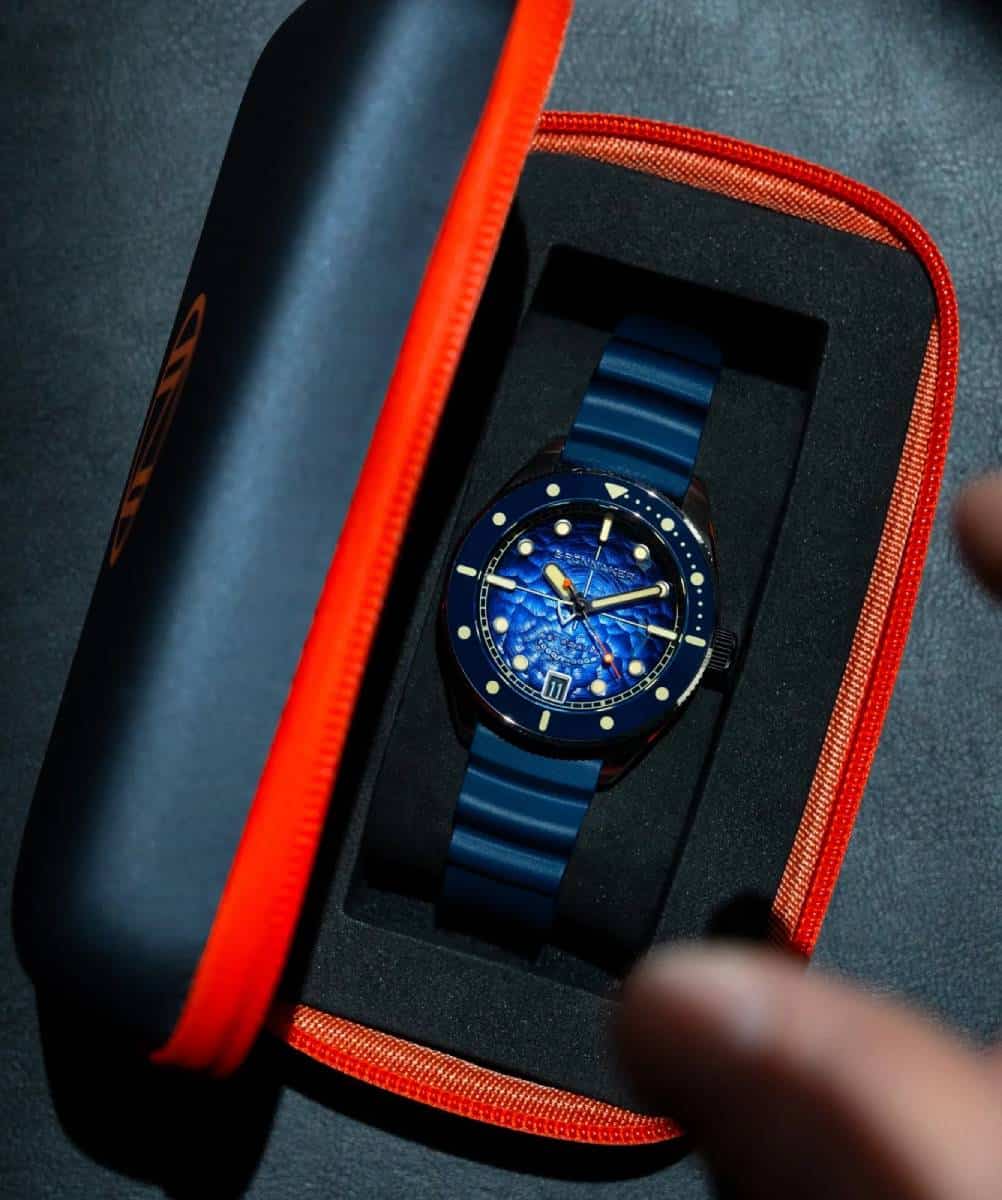 MONTRE SPINNAKER CHALLENGER AUTOMATIQUE BLEU – Image 6