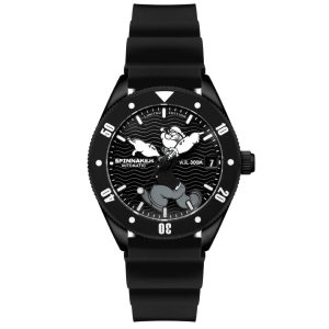 MONTRE SPINNAKER CHALLENGER POPEYE ANCHOR ARMS NOIR