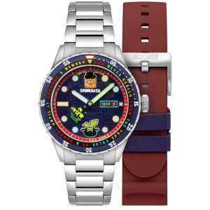 MONTRE SPINNAKER EDITION LIMITEE BOB L’EPONGE VIOLET