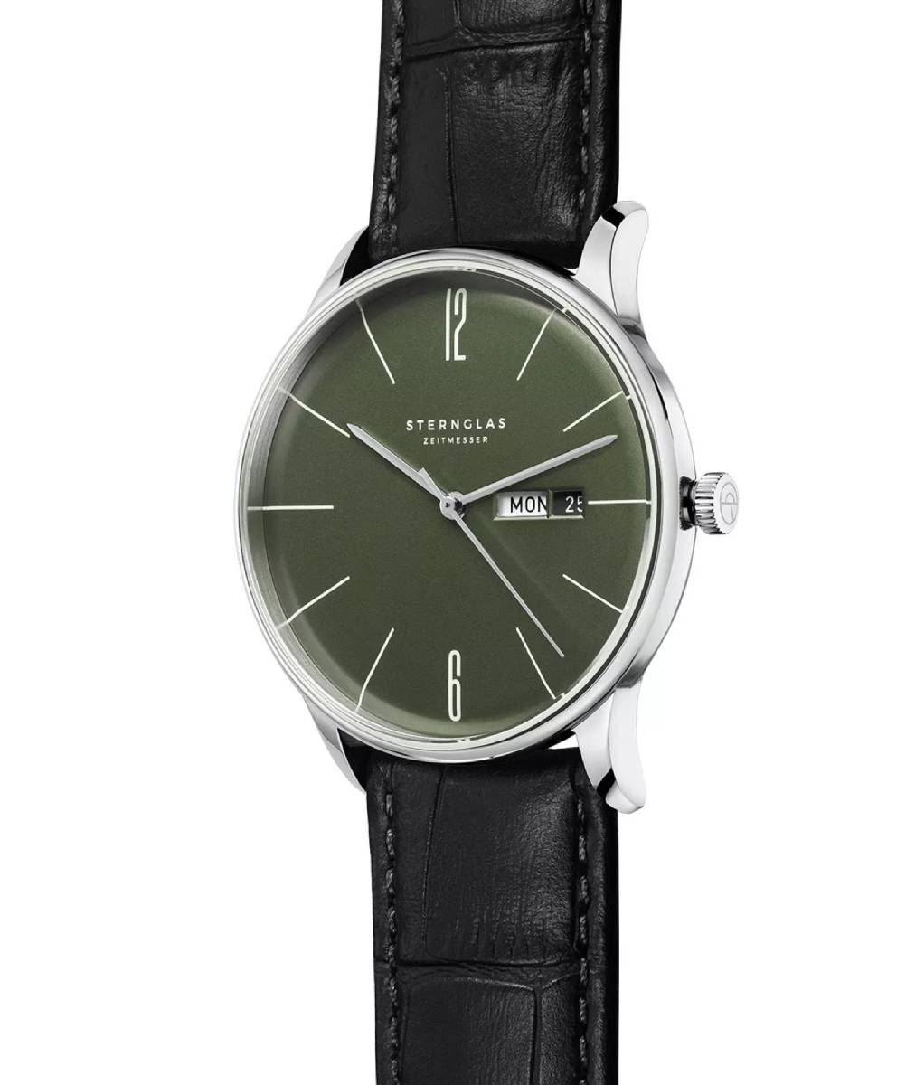 MONTRE STERNGLAS BERLIN VERT OLIVE – Image 5