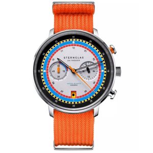 MONTRE STERNGLAS HAMBURG CHRONOGRAPHE REGATTA ORANGE
