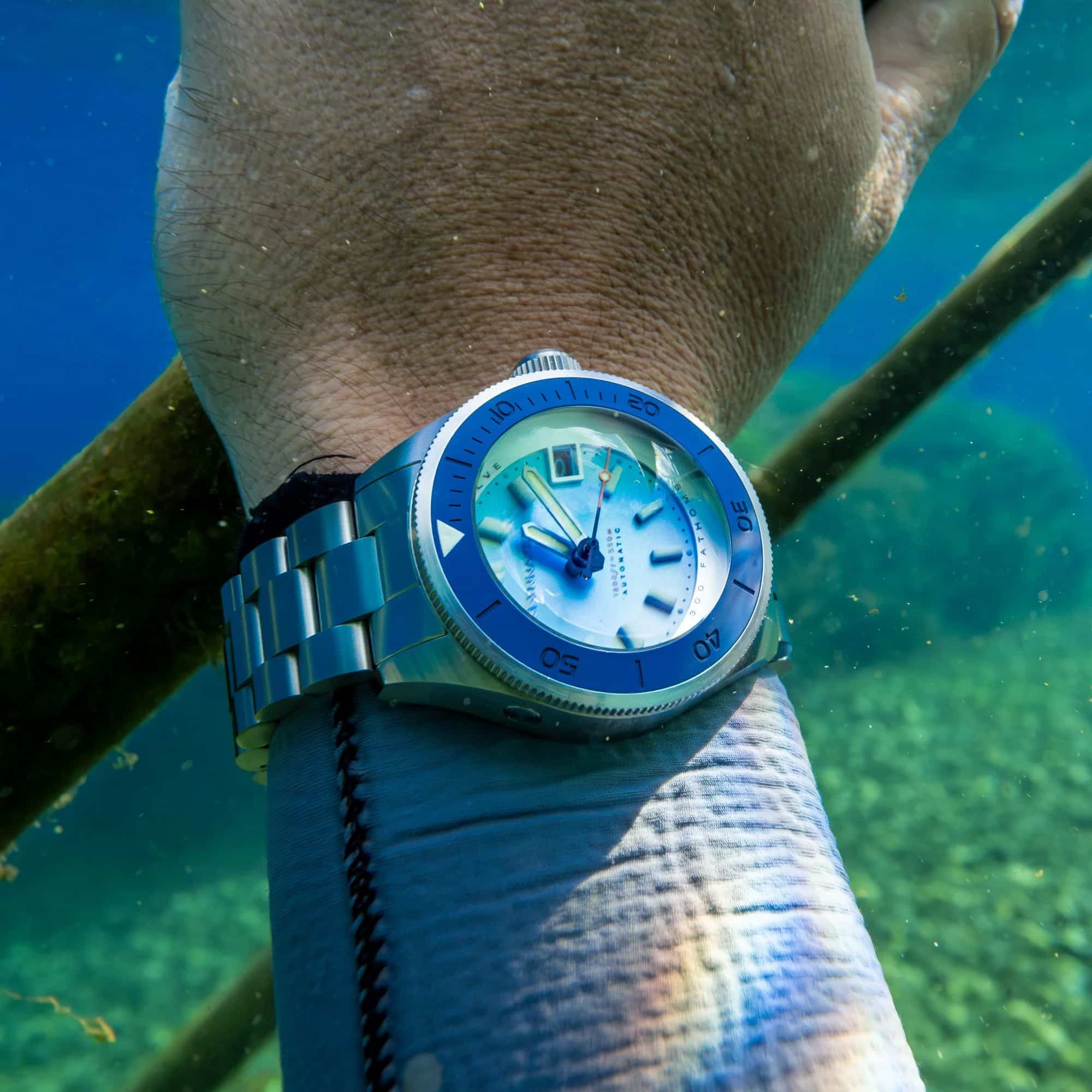 MONTRE SPINNAKER PICCARD AUTOMATIQUE BLEU – Image 6