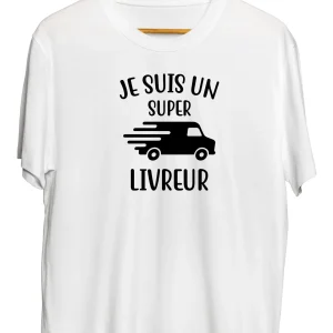 T-shirt - "Super Livreur"