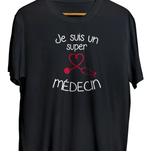 T-shirt - "Super Médecin"