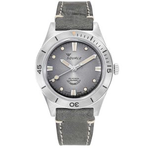 MONTRE SQUALE SERIE SUPER-SQUALE SUNRAY GREY LEATHER