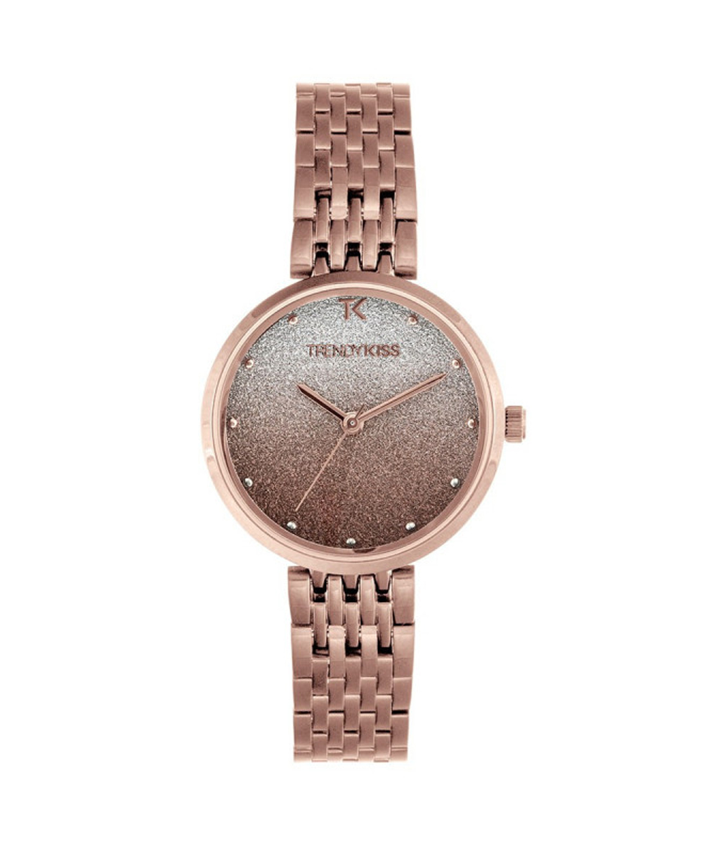 MONTRE TRENDY KISS FEMME ANALOGIQUE ROSE BOÎTIER RONDE