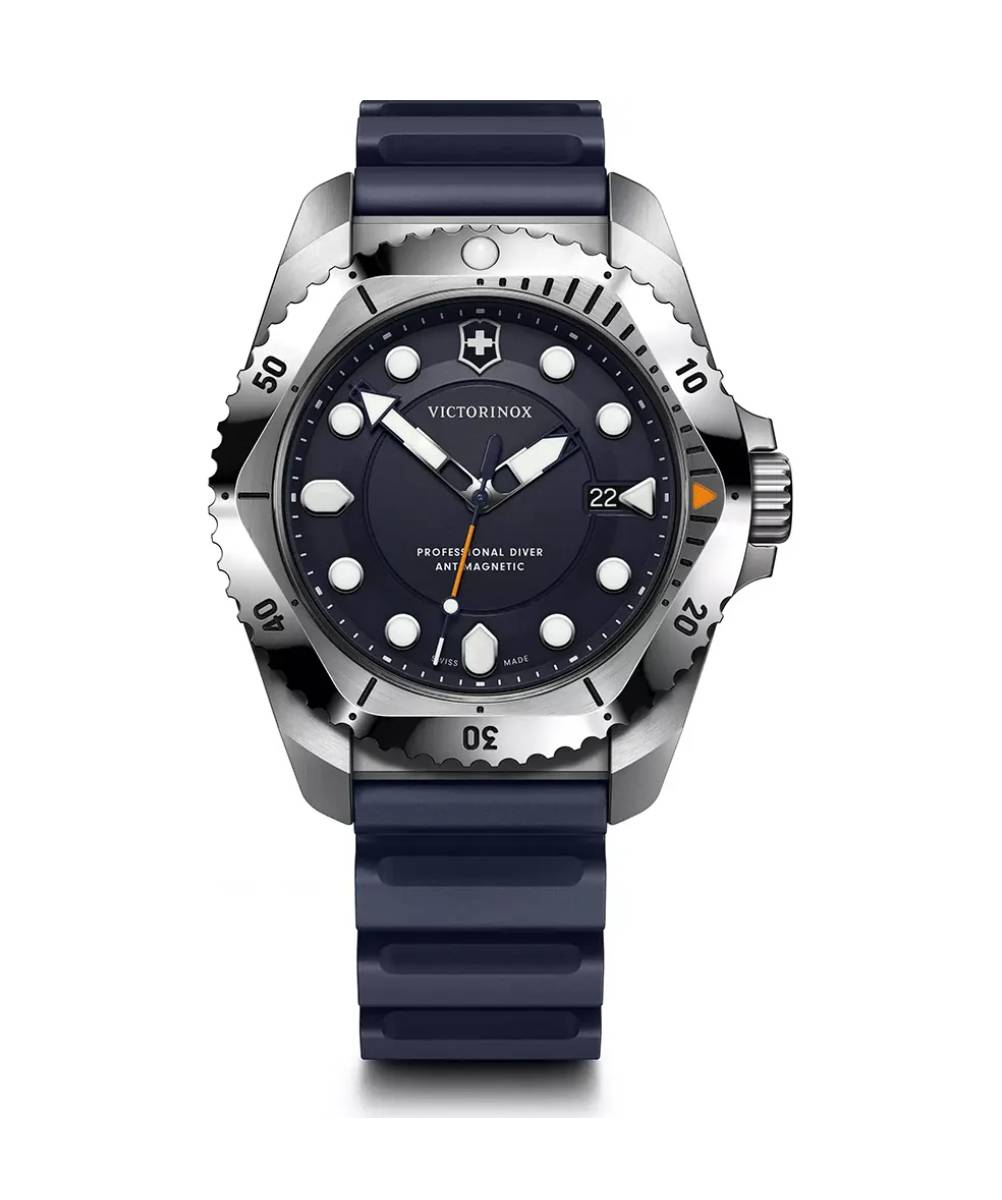 MONTRE VICTORINOX DIVE PRO ARGENT BLEU