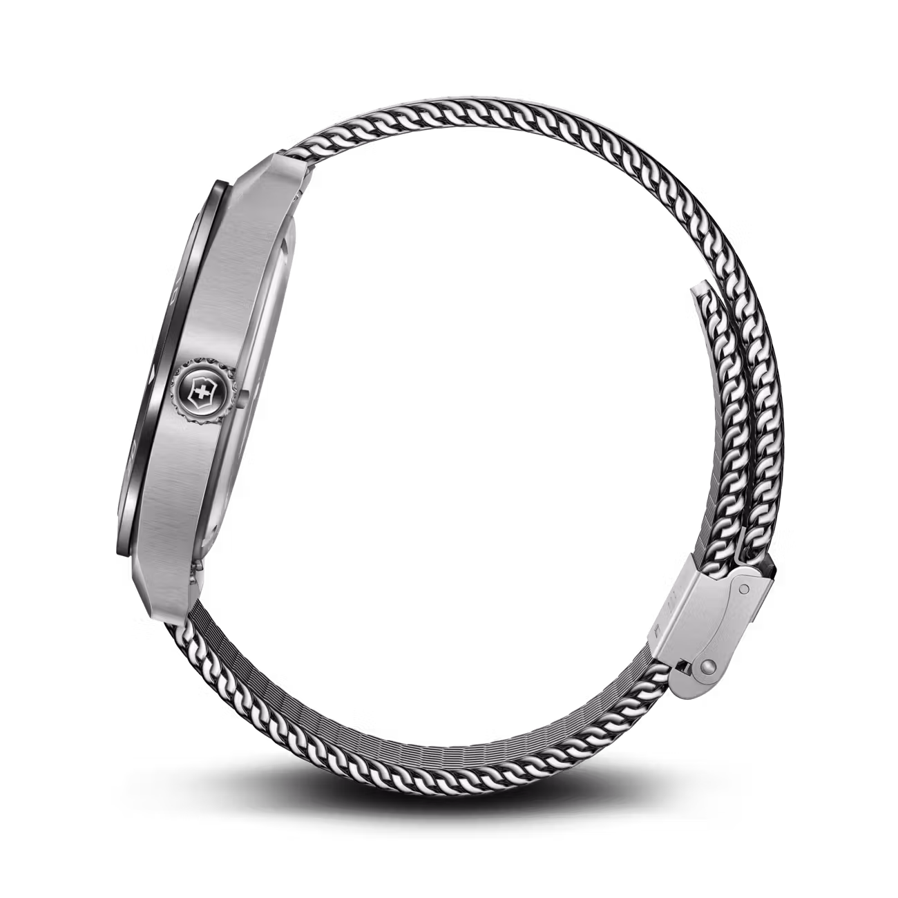 MONTRE VICTORINOX ARMÉE SUISSE MILANAIS CADRAN NOIR – Image 6