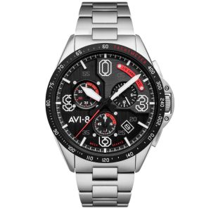 MONTRE AVI-8 P-51 MUSTANG – QUARTZ CHRONOGRAPHE