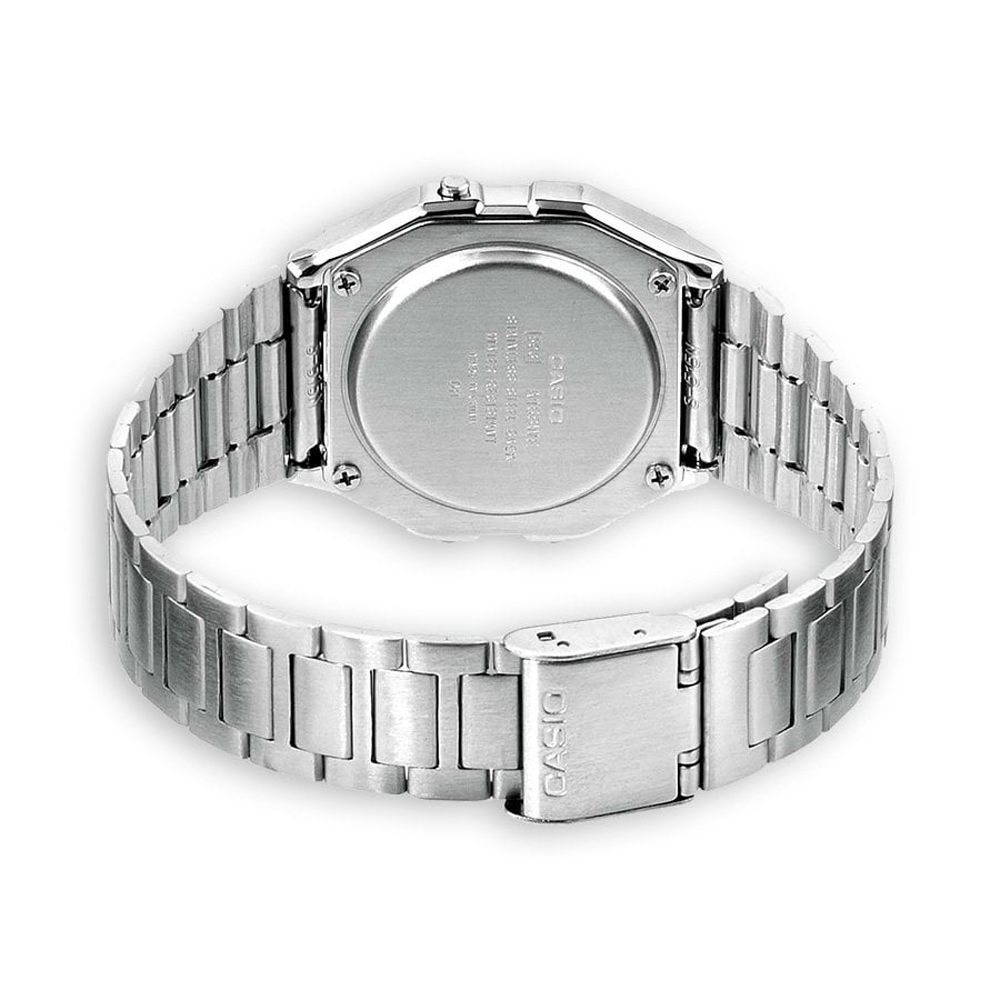 MONTRE CASIO VINTAGE RETRO NUMÉRIQUE ARGENT – Image 3