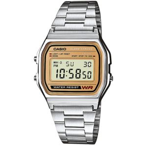 MONTRE CASIO VINTAGE RETRO ARGENT OR