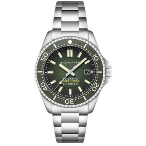 MONTRE SPINNAKER AUTOMATIQUE TITANIUM VERTE