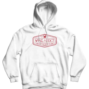 Sweat à capuche "Wine addict"