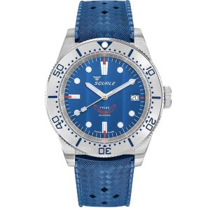 MONTRE SQUALE SERIE 1545 BLUE RUBBER