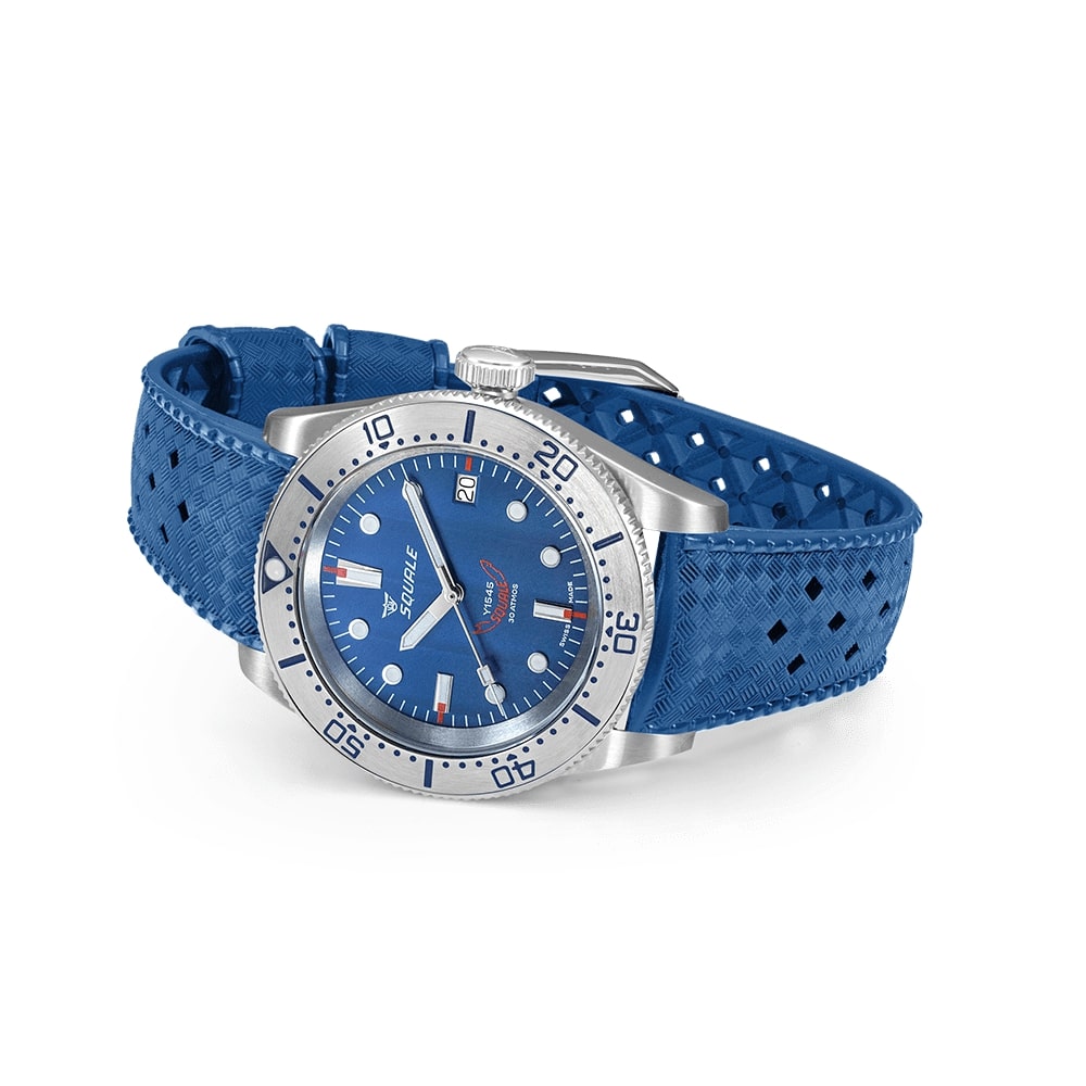MONTRE SQUALE SERIE 1545 BLUE RUBBER – Image 8