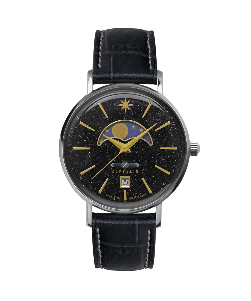 MONTRE ZEPPELIN LUNA SANDSTONE MOON PHASE