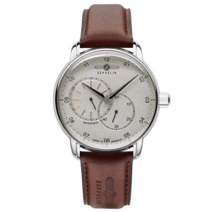 MONTRE ZEPPELIN NOUVELLE LIGNE DU CAPITAINE MARRON