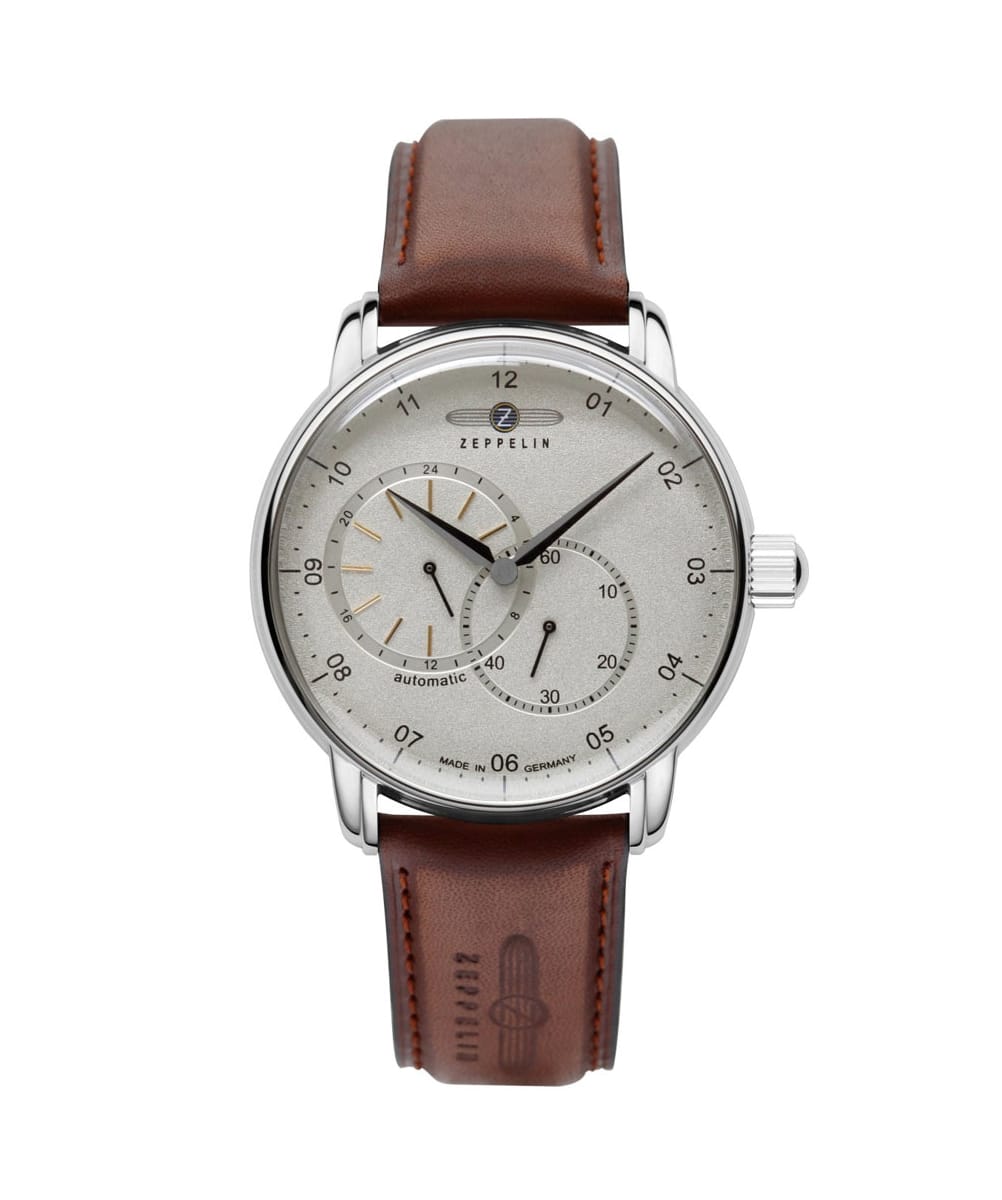 MONTRE ZEPPELIN NOUVELLE LIGNE DU CAPITAINE MARRON