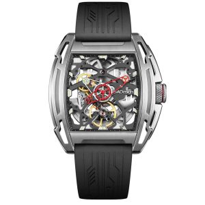 MONTRE CIGADESIGN Z-SERIES EXPLORATION DAWN SILVER RED