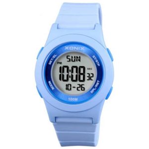 MONTRE XONIX CAOUTCHOUC BLEU POUR ENFANT