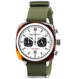 MONTRE BRISTON CLUBMASTER SPORT ACETATE GREEN ARMY