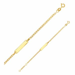 CHAÎNE JIM MAILLE MARINE PLAQUE RECTANGLE