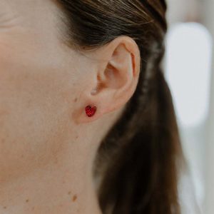 Les Petites Hirondelles – Puces d’oreilles coeurs