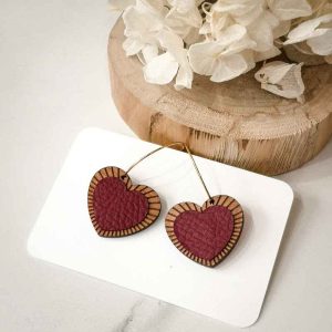 Martho – Boucles d’oreilles Coeurs