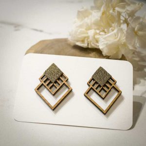 Martho – Boucles d’oreilles Rubiks