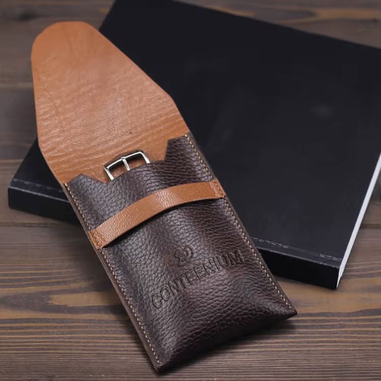 ÉTUI RANGEMENT MARRON POUR MONTRE – Image 4