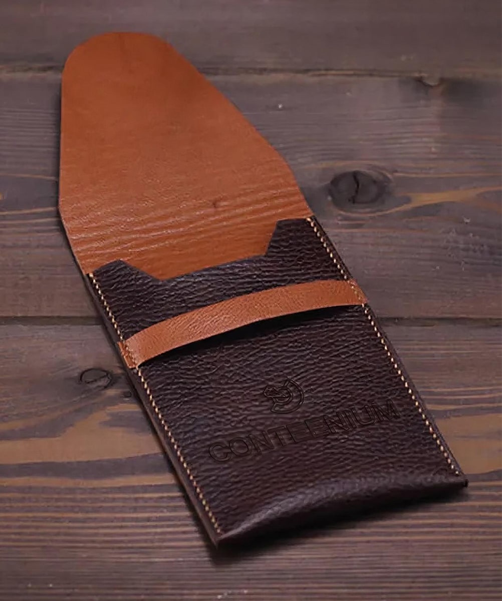 ÉTUI RANGEMENT MARRON POUR MONTRE – Image 2