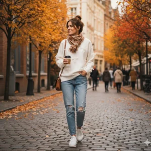 Pull Maille Fine Femme avec Nœuds - Haut Manches Longues Doux